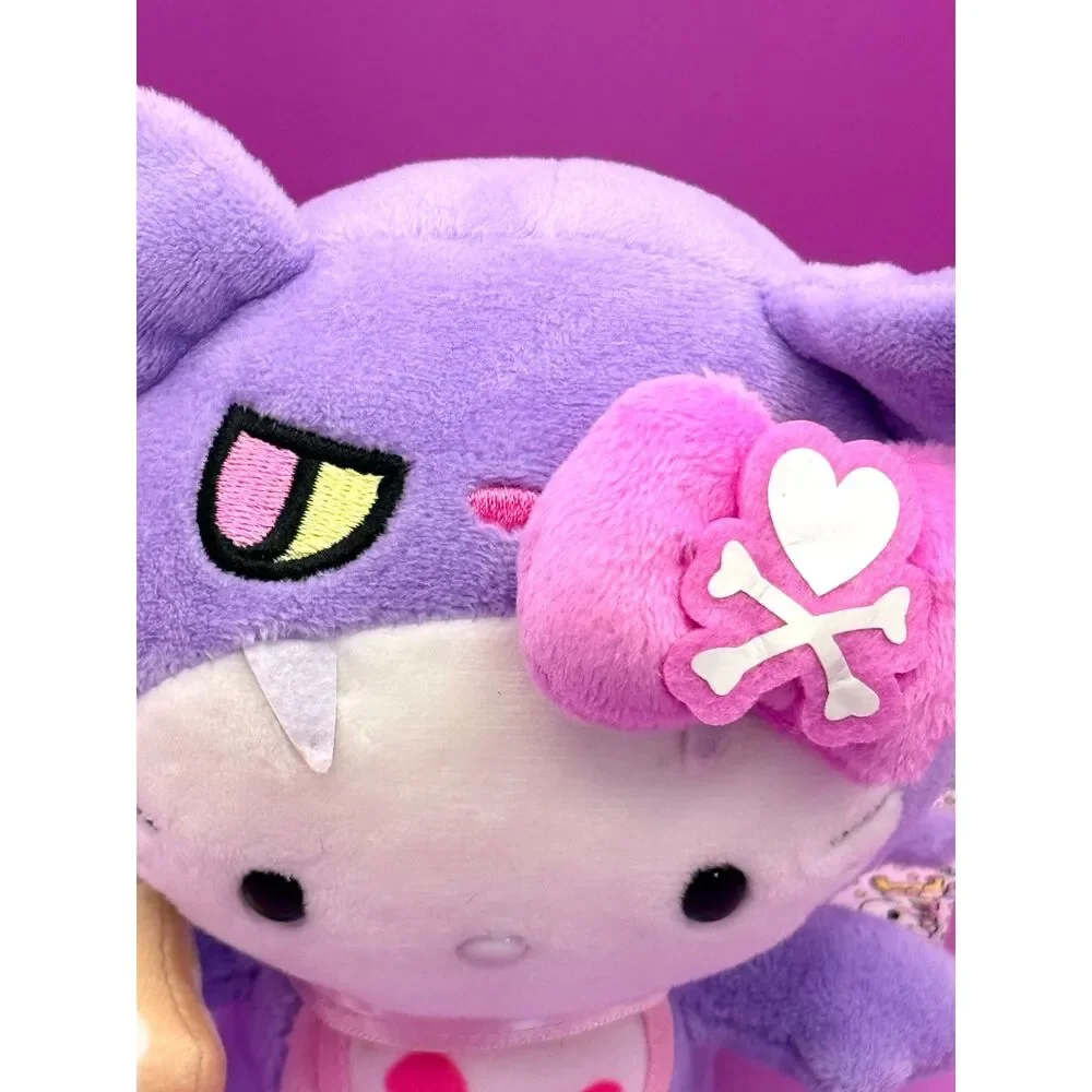 Hello Kitty X TokiDoki Purple Bat Plush